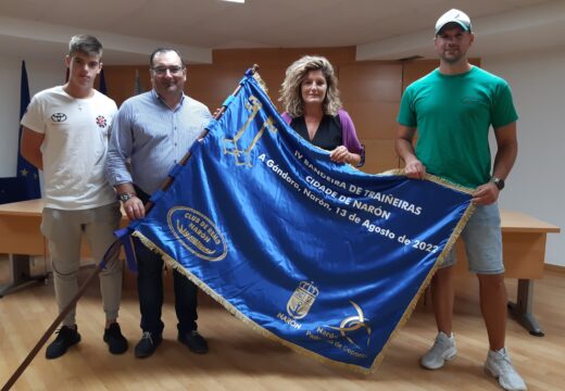 Presentada no Concello a IV Bandeira de Traiñeiras ´Cidade de Narón´, evento deportivo enmarcado na Liga Galega de Traiñeiras